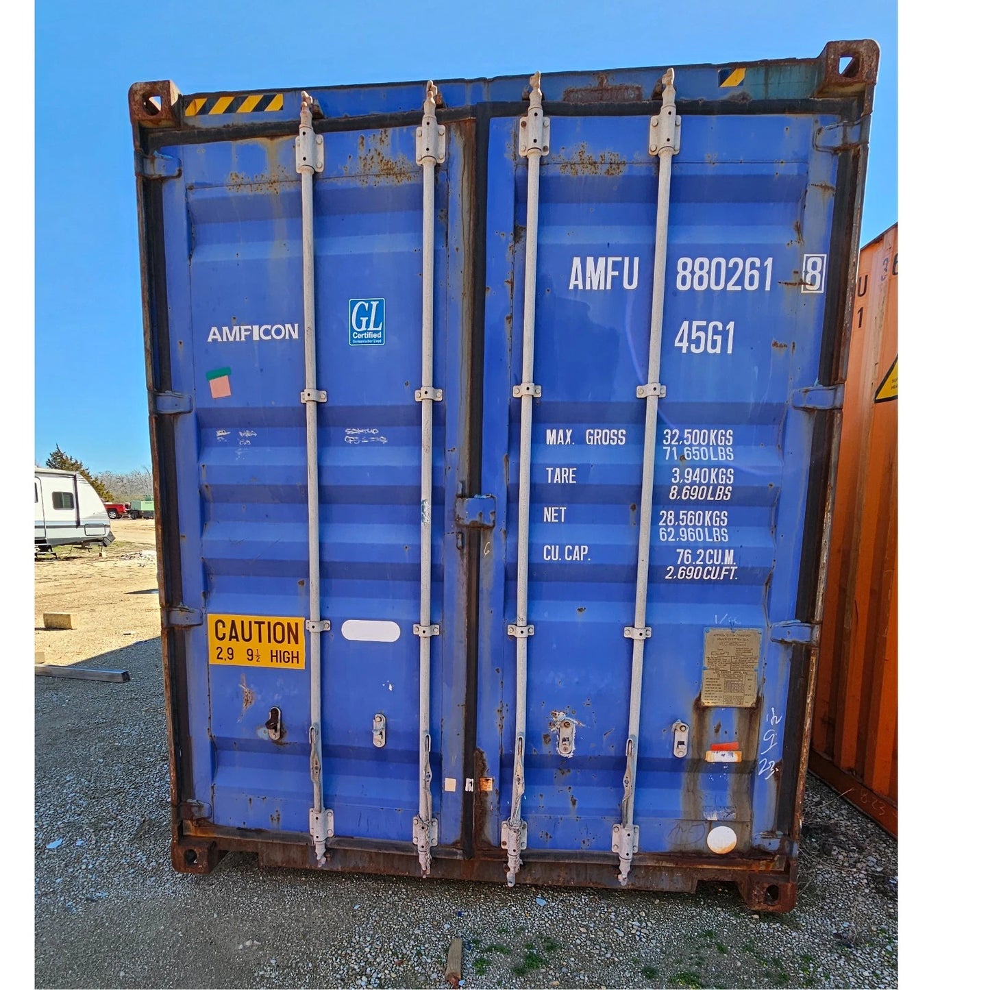 40 ft Shipping Container – Water Tight – High Cube image 2
