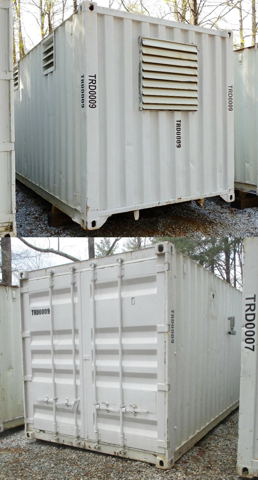 40 ft Container Shop – Climate Controlled Office + Inventory Storage / Racking image 13