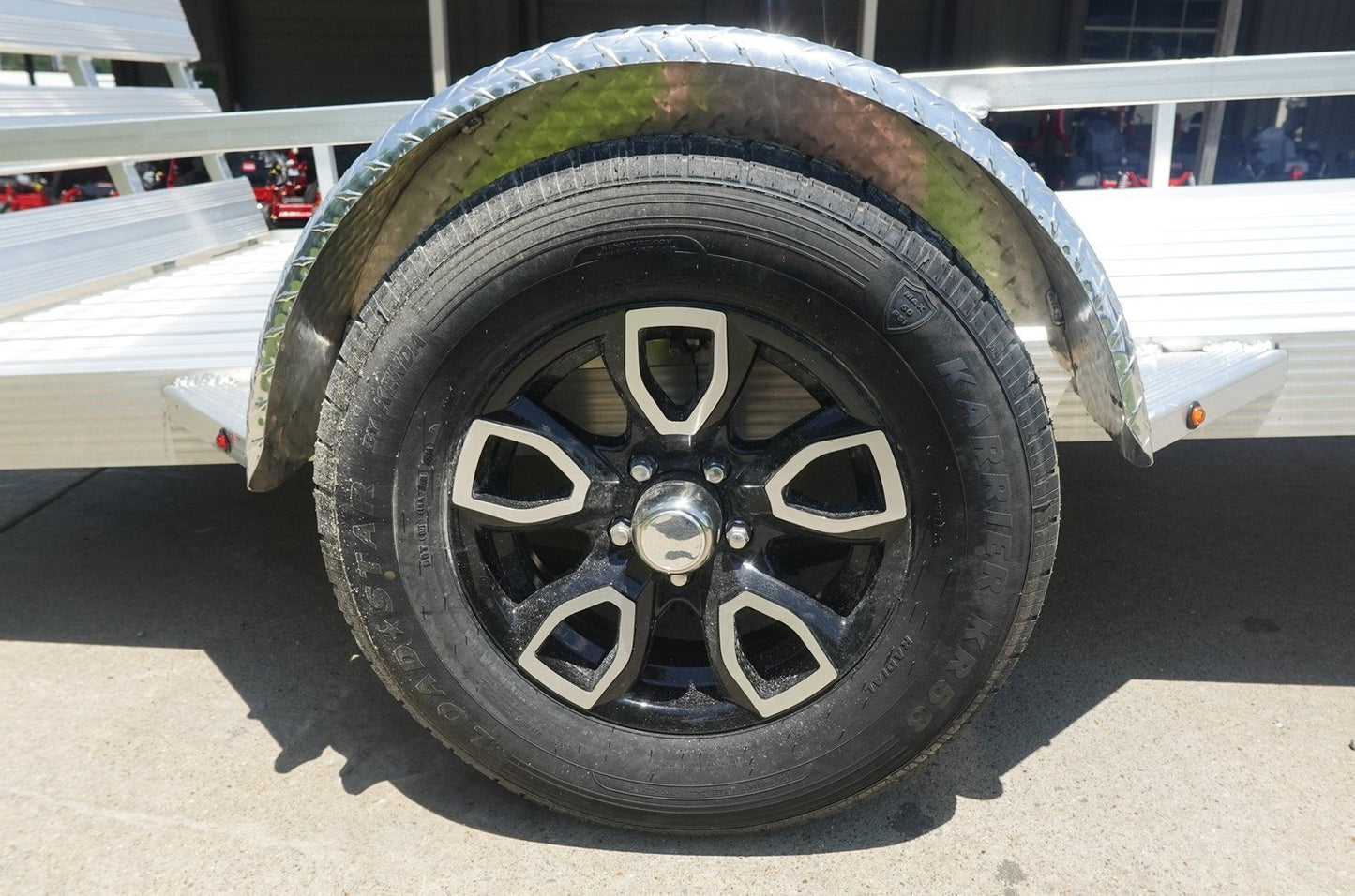 5′ x 10′ Aluminum Utility Trailer with Gate and Mag Wheels – 3500 lb Axle image 14