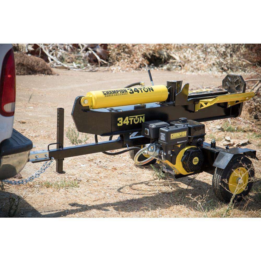 Champion 100425 34 Ton 338cc Horizontal/Vertical Log Splitter Manufacturer RFB Assembled image 5