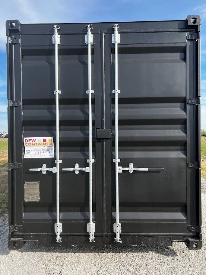 40ft Shipping Container w/3 Roll-Up Side Doors image 4