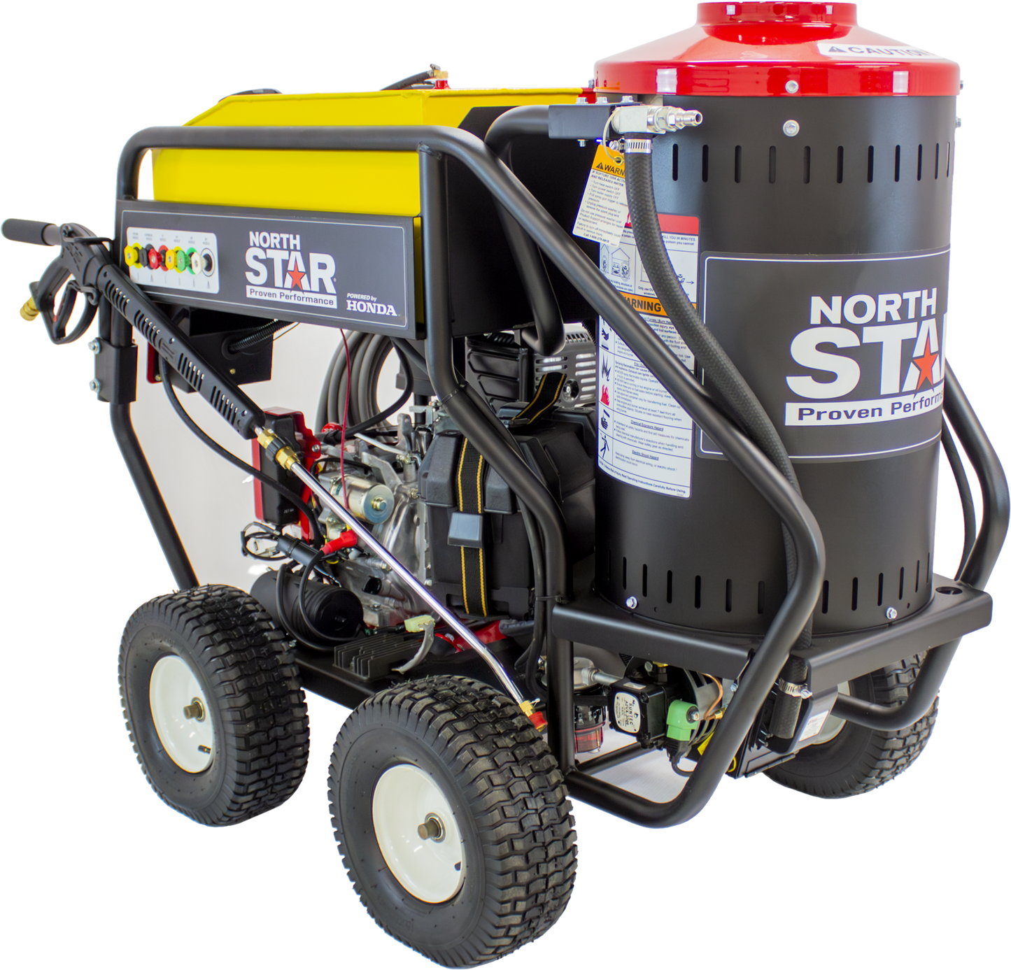 NorthStar 157310 Pressure Washer 3000 PSI 4.0 GPM Hot Water Honda GX390 Engine CAT Pump Gas New image 0