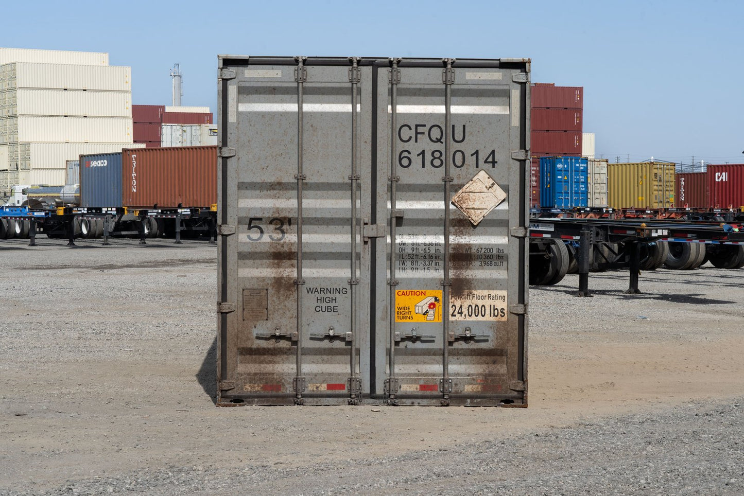 53-foot High Cube Shipping Container – Cargo-worthy image 2