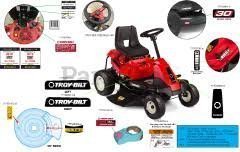 Tb30 Troy-Bilt Riding Lawn Mower 13A726JD066 image 2