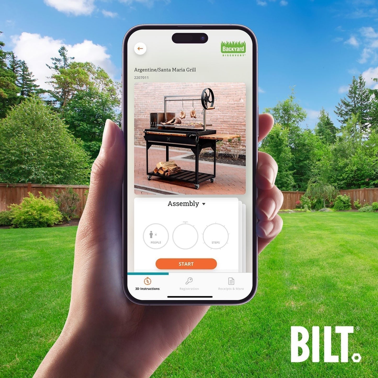 Premium Argentine/Santa Maria BBQ Grill with Wood Fire and Charcoal Grill image 13