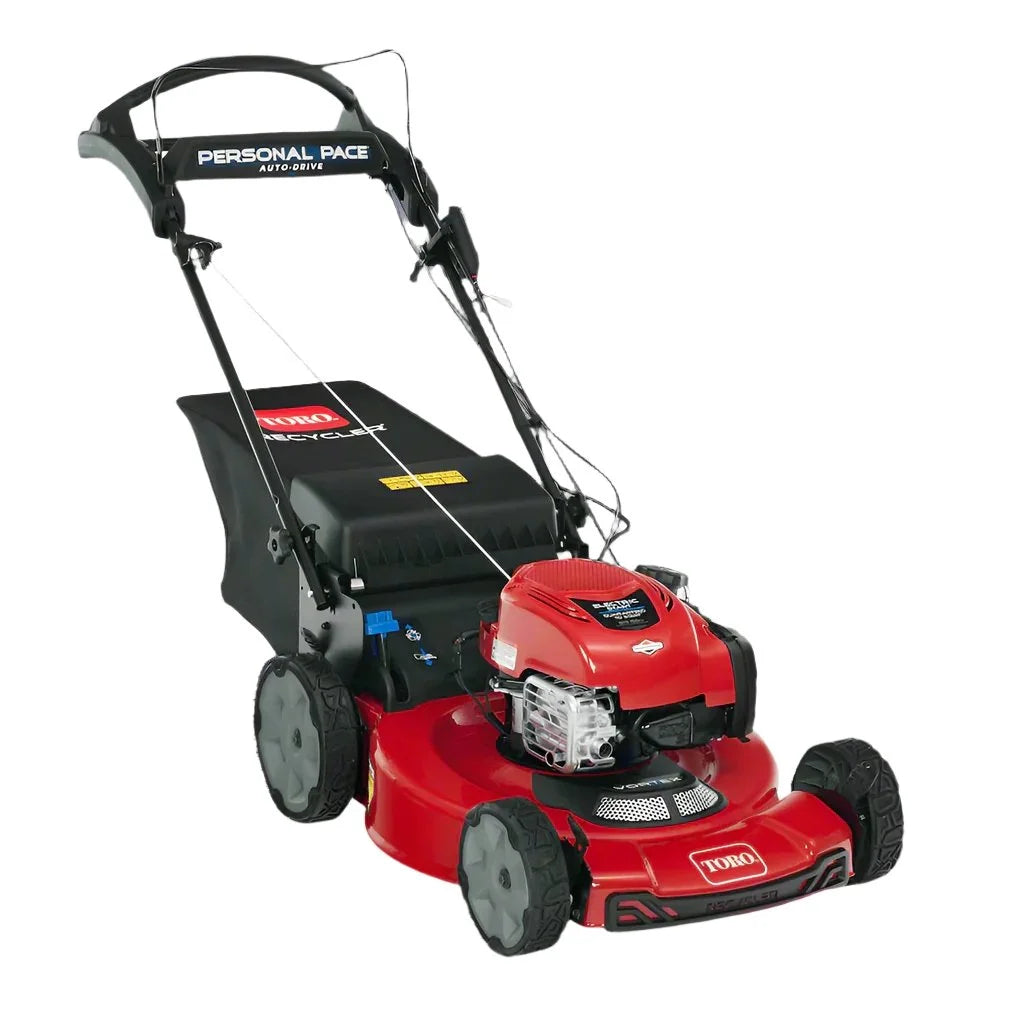 Toro 22″ Electric-Start Recycler Personal Pace Self-Propelled Gas Lawn Mowers. image 5