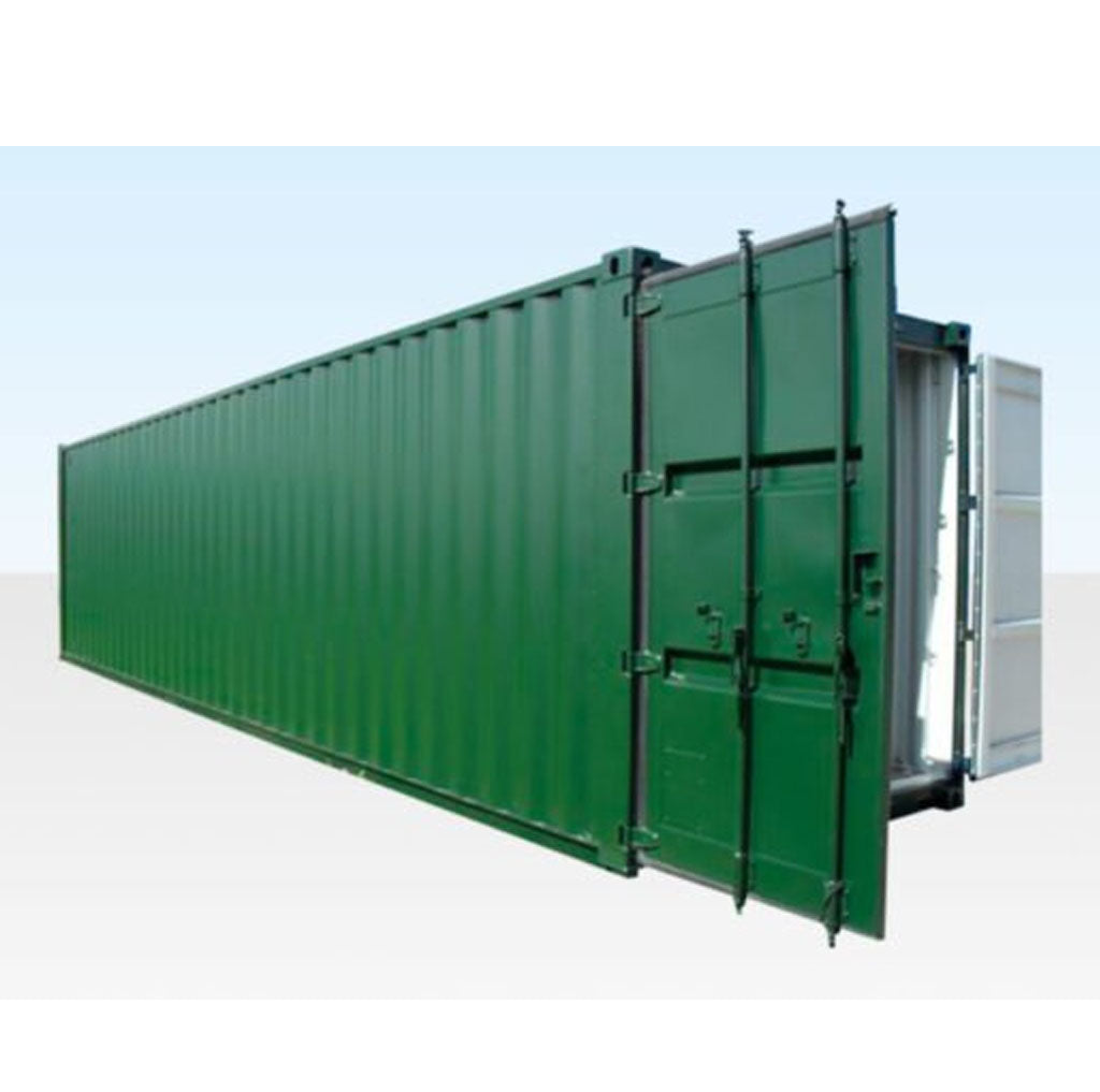 30Ft X 8Ft Shipping Container One Trip – Cut Down image 0