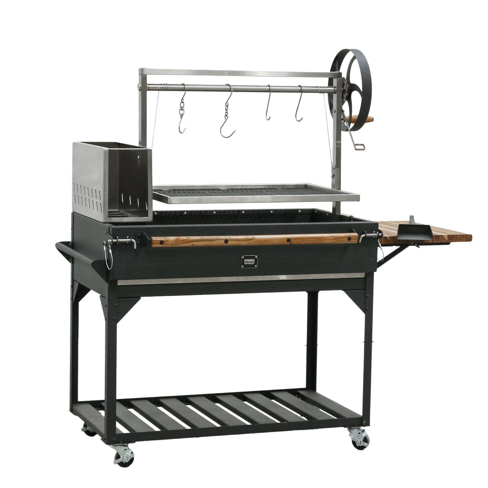 Premium Argentine/Santa Maria BBQ Grill with Wood Fire and Charcoal Grill image 1