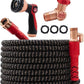 Pocket Hose 100 FT Copper Head Expandable Garden Hose with Pocket Pivot, No Tangles, AS SEEN ON TV, 360° Swivel, Tri-Tex Tubing, Force Field Jacket, Lead-Free, No-Kink, Anti-Burst w/APT image 0
