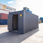 Enhanced 20ft Standard Shipping Container – Grey Finish image 0