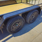 6’4″ x 16 Utility Trailer Double Axle Dovetail With Gate Powder Coated (2) 3500lb Axles image 13