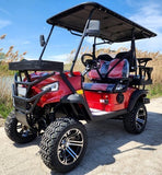 New 48V Electric Golf Cart 4 Seater Lifted Renegade+ Edition Utility Golf UTV Compare To Coleman Kandi 4p image 0