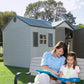 Side Entry 15 ft. W x 8 ft. D Plastic Storage Shed image 6