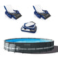 Intex 24ft x 52in Ultra XTR Round Frame Pool, Loungers (2 Pack), Floating Cooler image 0
