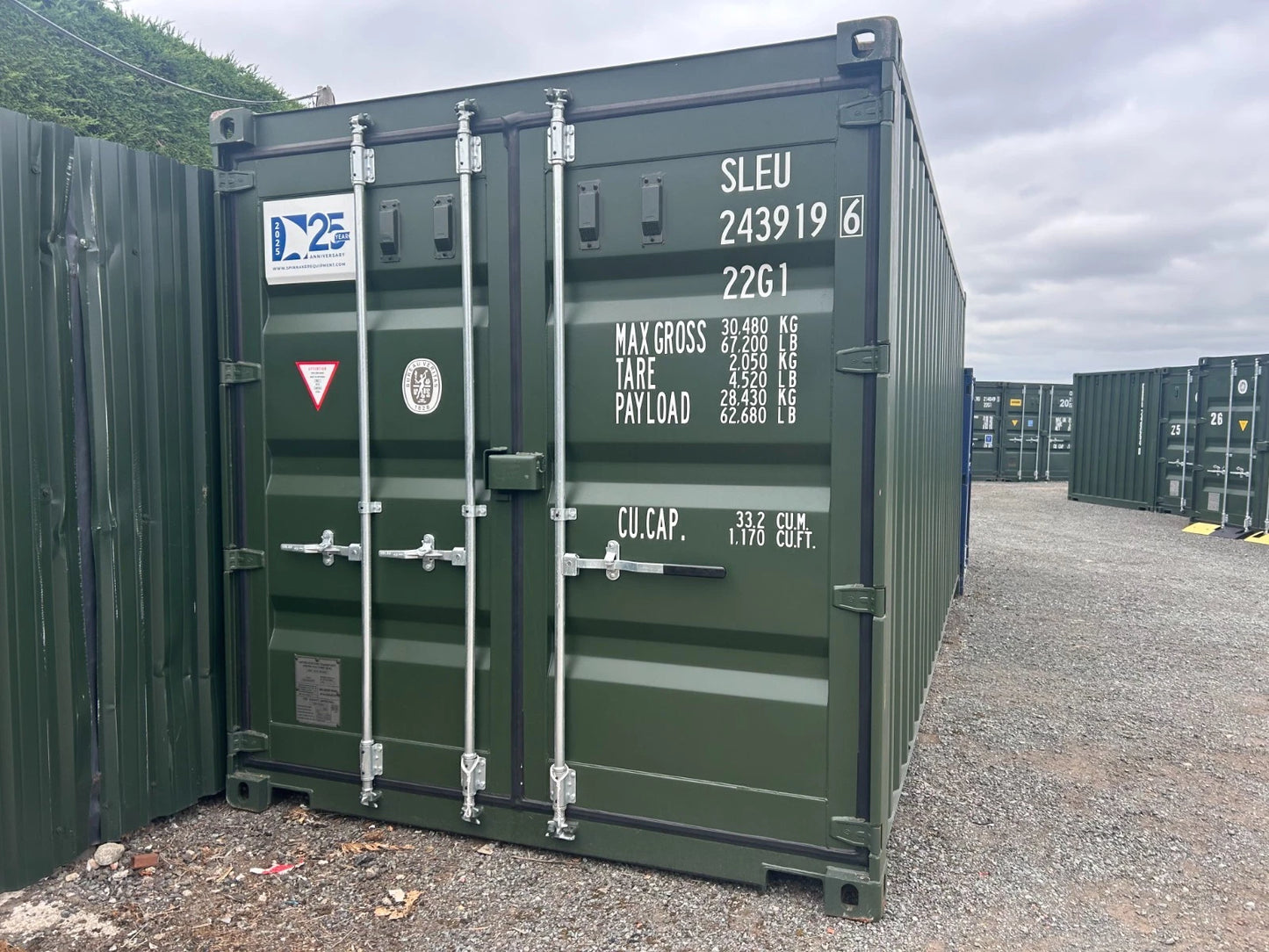 20ft x 8ft Shipping Containers For Sale Nationwide Delivery image 6