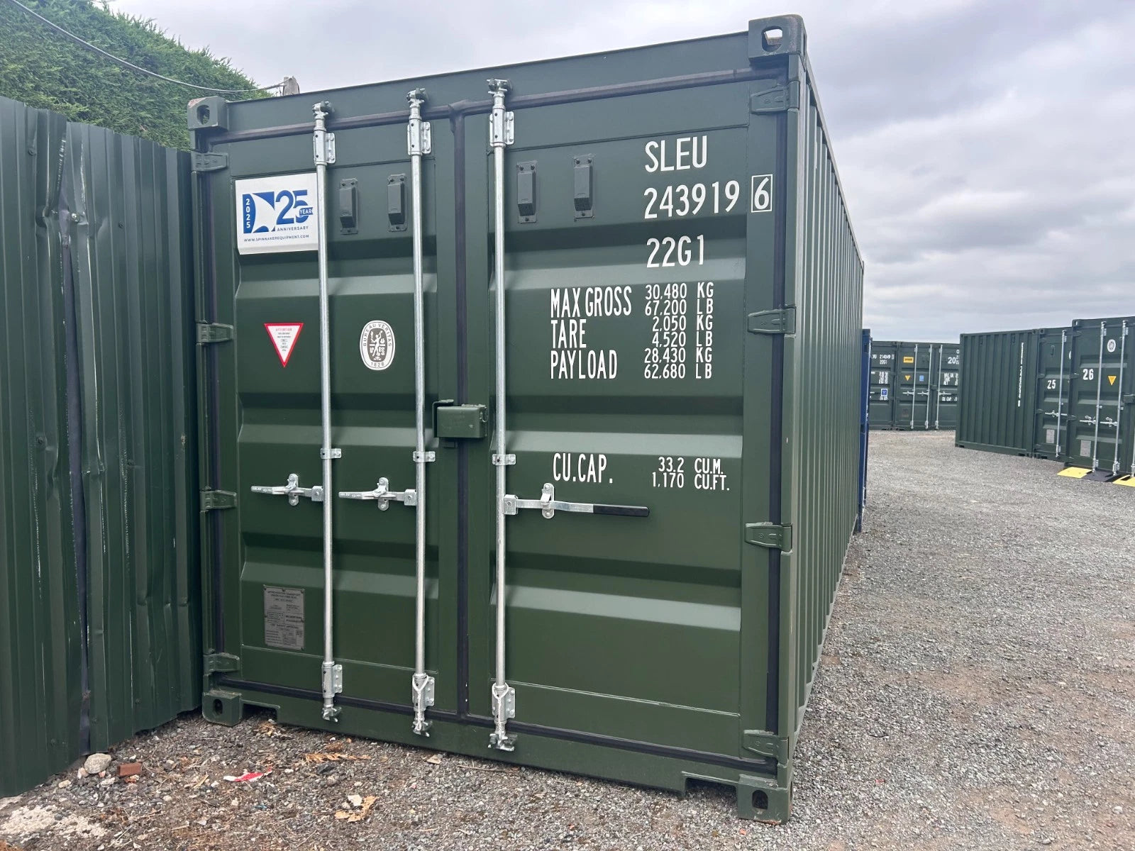 20ft x 8ft Shipping Containers For Sale Nationwide Delivery image 6
