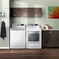 LG – 5.5 Cu. Ft. Smart Top Load Washer with TurboWash3D – White image 4