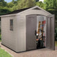 Keter Factor 8×8 Foot Large Resin Outdoor Shed image 2