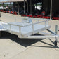 5′ x 10′ Aluminum Utility Trailer with Gate and Mag Wheels – 3500 lb Axle image 7