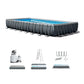 INTEX 26373EH Ultra XTR Deluxe Rectangular Above Ground Swimming Pool Set: 32ft x 16ft x 52in – Includes 2800 GPH Sand Filter Pump – SuperTough Puncture/Rust Resistant – Easy to Assemble image 0