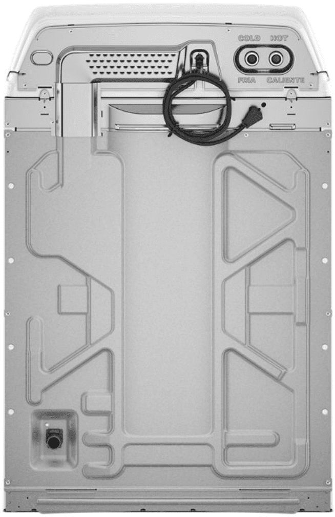 Whirlpool WTW4107SW 4.2 – 4.3 Cu. Ft Top Load Washer with 2-in-1 Removable Agitator, White image 3