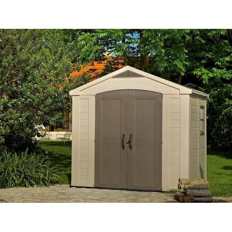 Keter Factor 8 x 6 FT Strong Storage Shed image 3