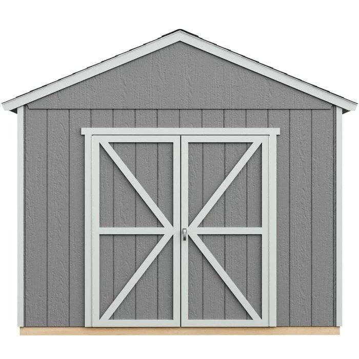 Rookwood 10 ft. W x 8 ft. D Solid + Manufactured Wood Storage Shed with Floor image 6
