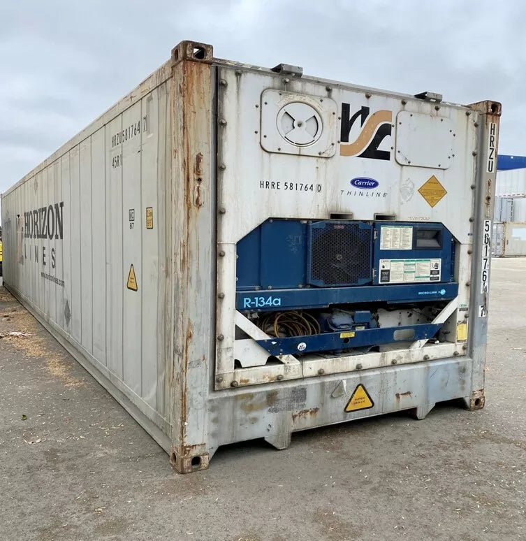 40ft HC Reefer Container–Wind & Water Tight, Non-Working For Sale image 0
