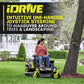 RYOBI 80V HP Brushless 42 in. Battery Electric Cordless Zero Turn Riding Mower Batteries and Charger 80V Batteries 40V image 7