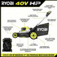 40V HP Brushless 21″ Self-Propelled Multi-Blade Mower Kits. image 1