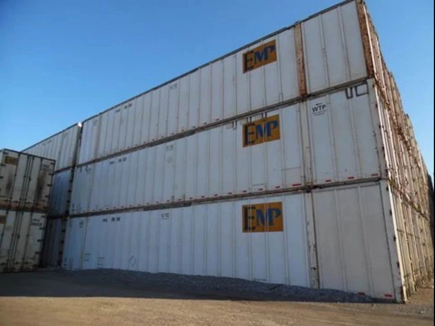53ft High Cube Shipping Container – Galvanized Aluminum image 0