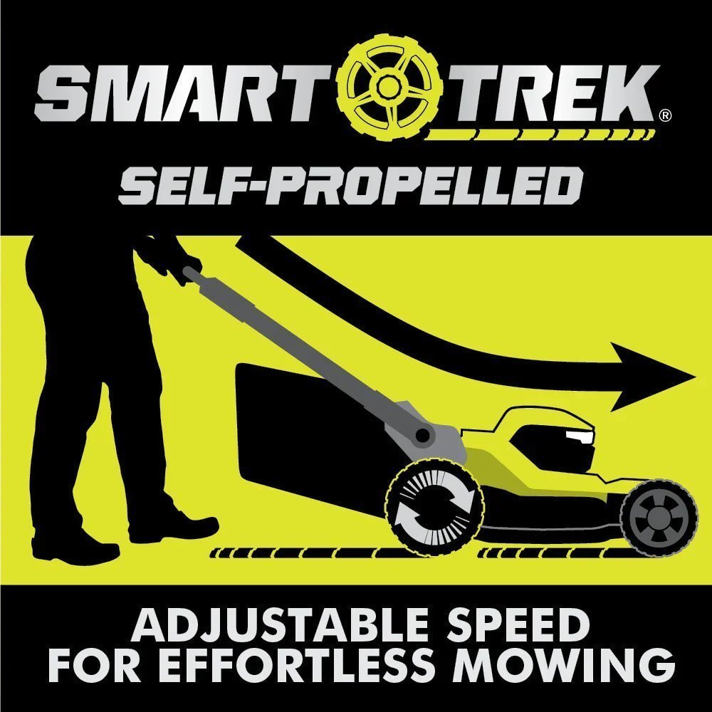 RYOBI 80v Hp brushless 30″ self-propelled dual-blade lawn mower kit image 7