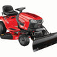 CRAFTSMAN Riding Lawn Mower with Snow Plow image 0