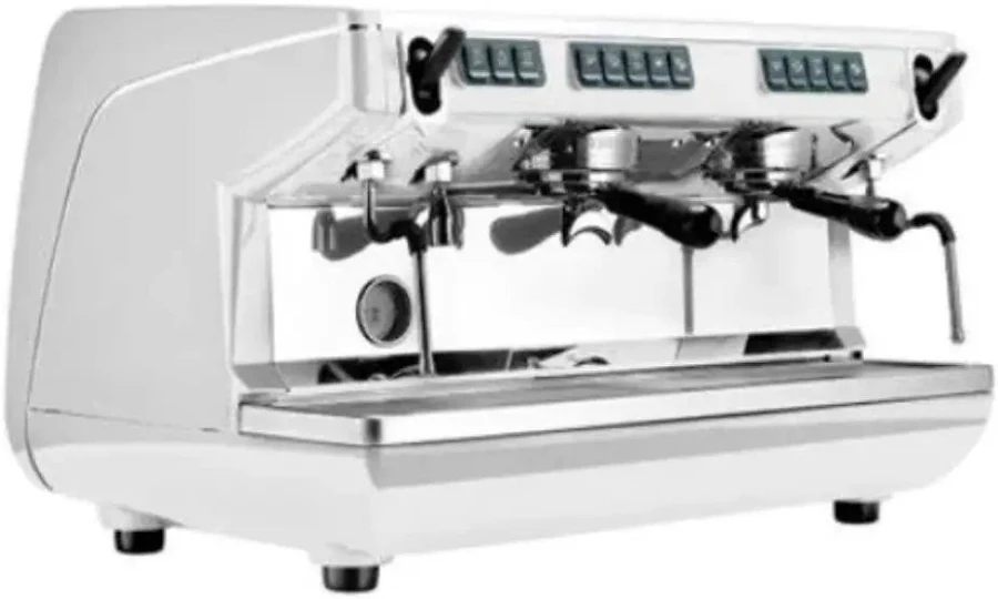 New Commercial Espresso Coffee Machine, Black image 2