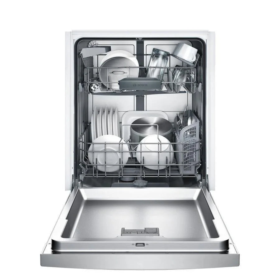 Bosch 100 Series PureDry 50-Decibel Front Control 24-in Built-In Dishwashers (Fingerprint-Resistant Stainless Steel) ENERGY STAR image 8
