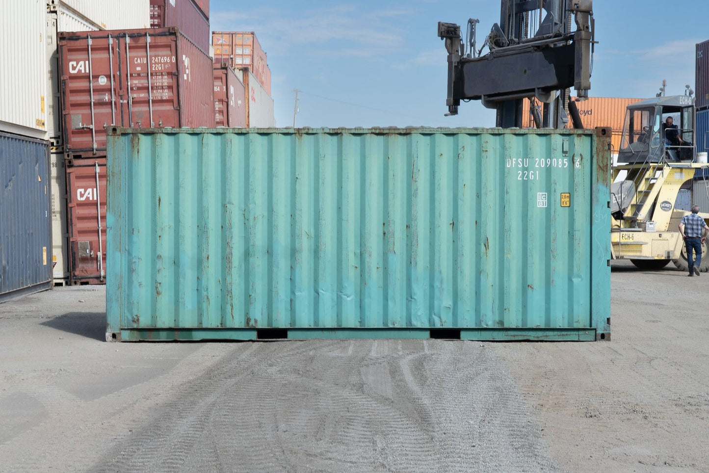 20-foot Standard Shipping Container – Cargo-worthy image 1