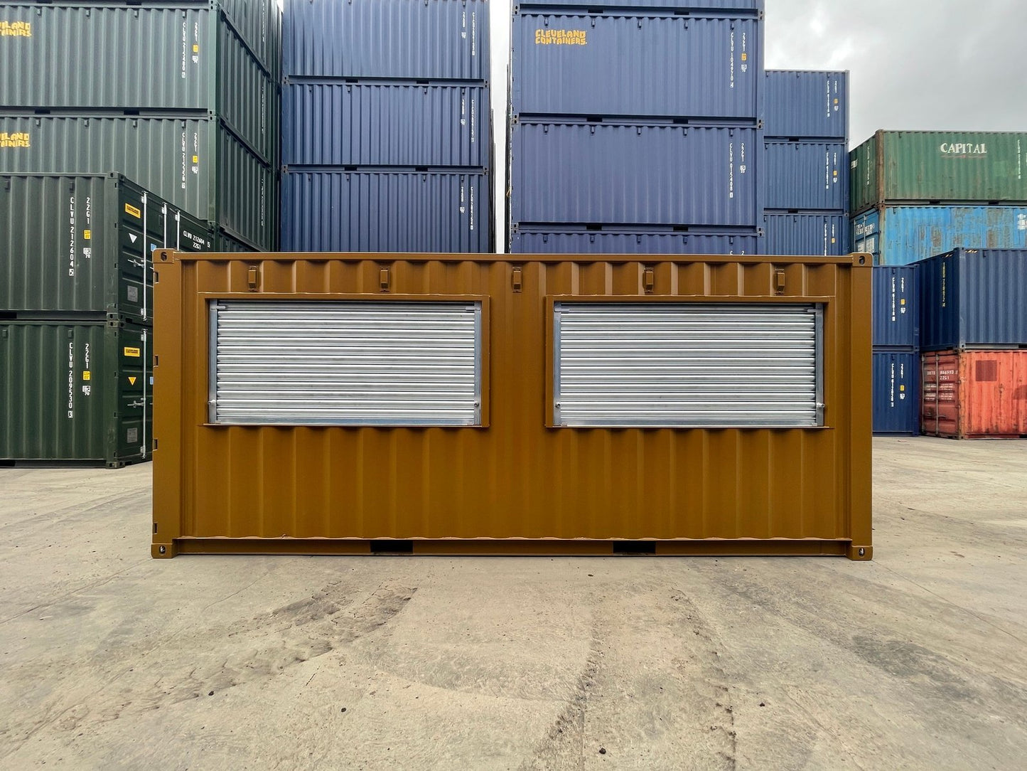 20ft Converted Container Bar – Fully Customized Outdoor Serving Unit image 0