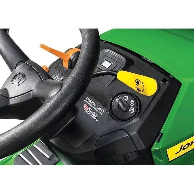 John Deere S100 42 in. 17.5 HP GAS Hydrostatic Riding Lawn Tractor image 3