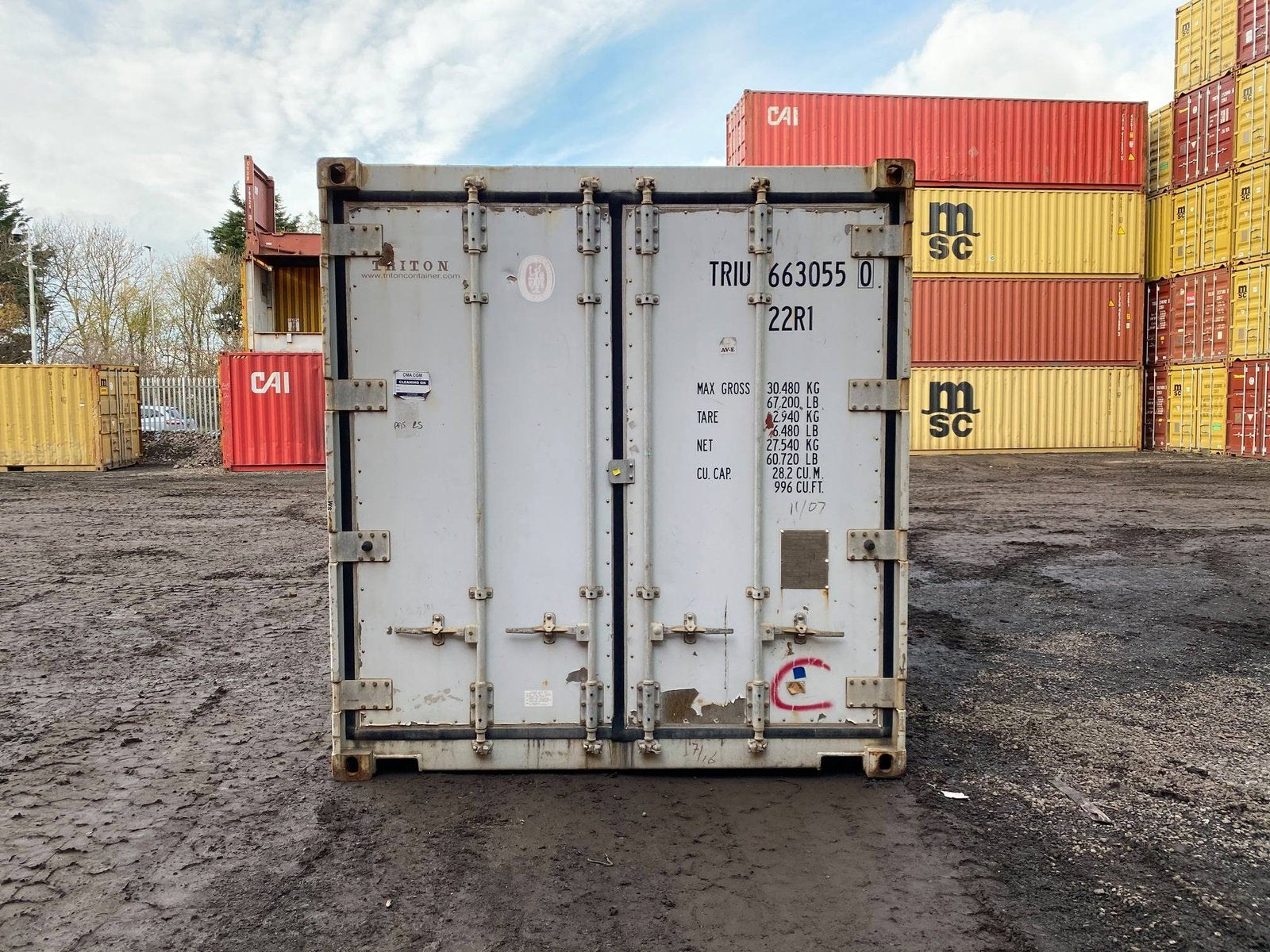20ft Used Reefer Containers image 2