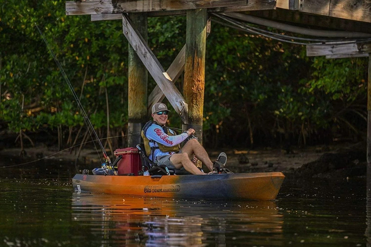Old Town Sportsman PDL 106 Pedal Fishing Kayak image 1