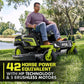 80V Max HP Lithium 54″ Brushless Electric Zero Turn Lawn Mower image 17
