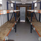 40 ft Container Shop – Climate Controlled Office + Inventory Storage / Racking image 4