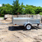 DK2 5-ft x 7-ft Steel Utility Trailer with Ramp Gate ( 1639-lb Capacity ) 2491713 image 5