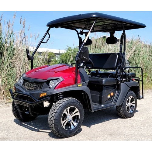 New 4 Seater Electric Recreational Vehicle HJS 60V EV5 – 5.5 HP BLDC Motor, Fully Assembled & Tested – Red image 0