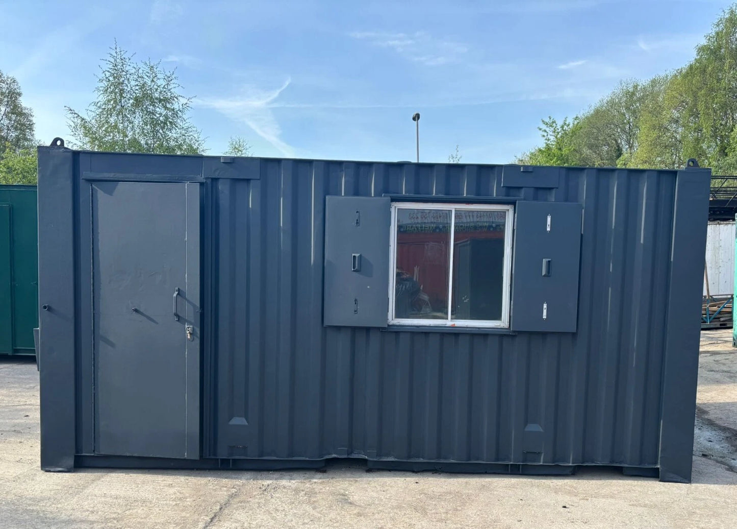 20ft Anti Vandal Office canteen with partition any colour image 4