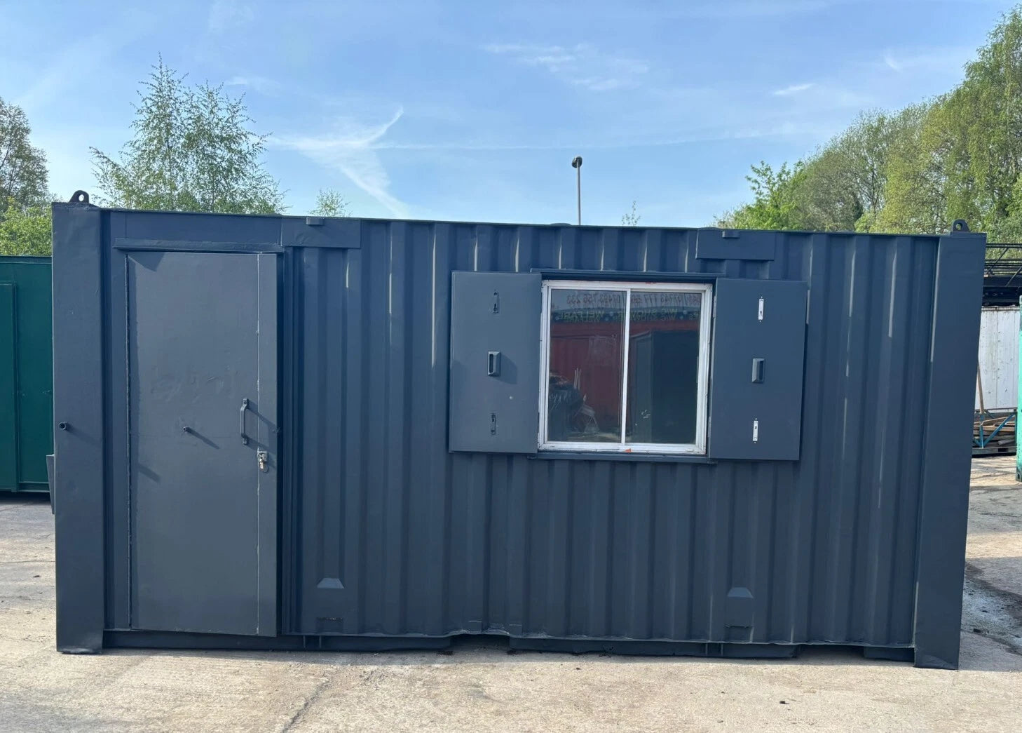 20ft Anti Vandal Office canteen with partition any colour image 4