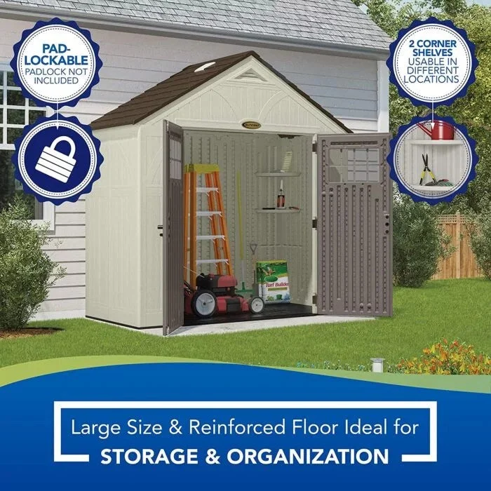 Suncast BMS8400D “4 x 8” Tremont Storage Shed image 3