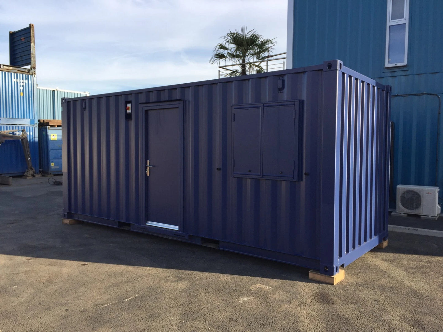 Portable Office Site Cabin Container 20ft x 8 ft image 0