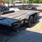 18 Foot Big Tex Black Heavy Duty Tandem Axle Equipment Trailer (14ET-18BK-MR) image 2
