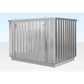 4M X 2.1M Flat Pack Container Store – Galvanised image 2
